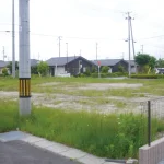 中満地区の分譲地全景
