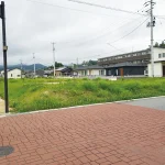 中満地区の道路と宅地区画